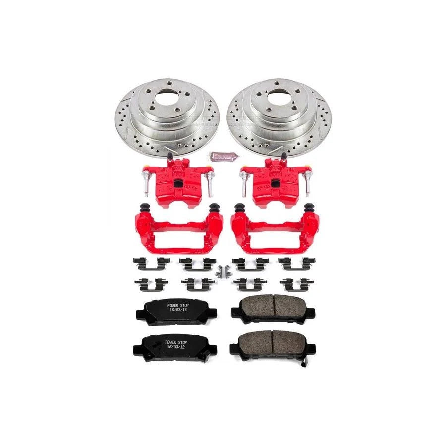 Rear Brake Kit with Calipers T881
