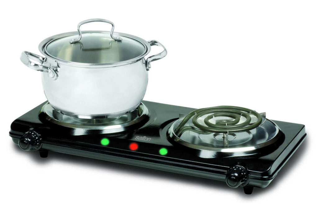 Portable Double Burner Cooktop L763