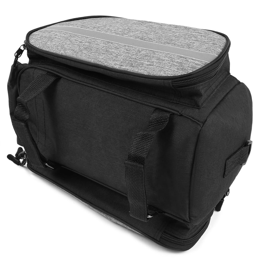 Rear Seat Bag Waterproof MTB Pannier Bag With Rain Cover I95523
