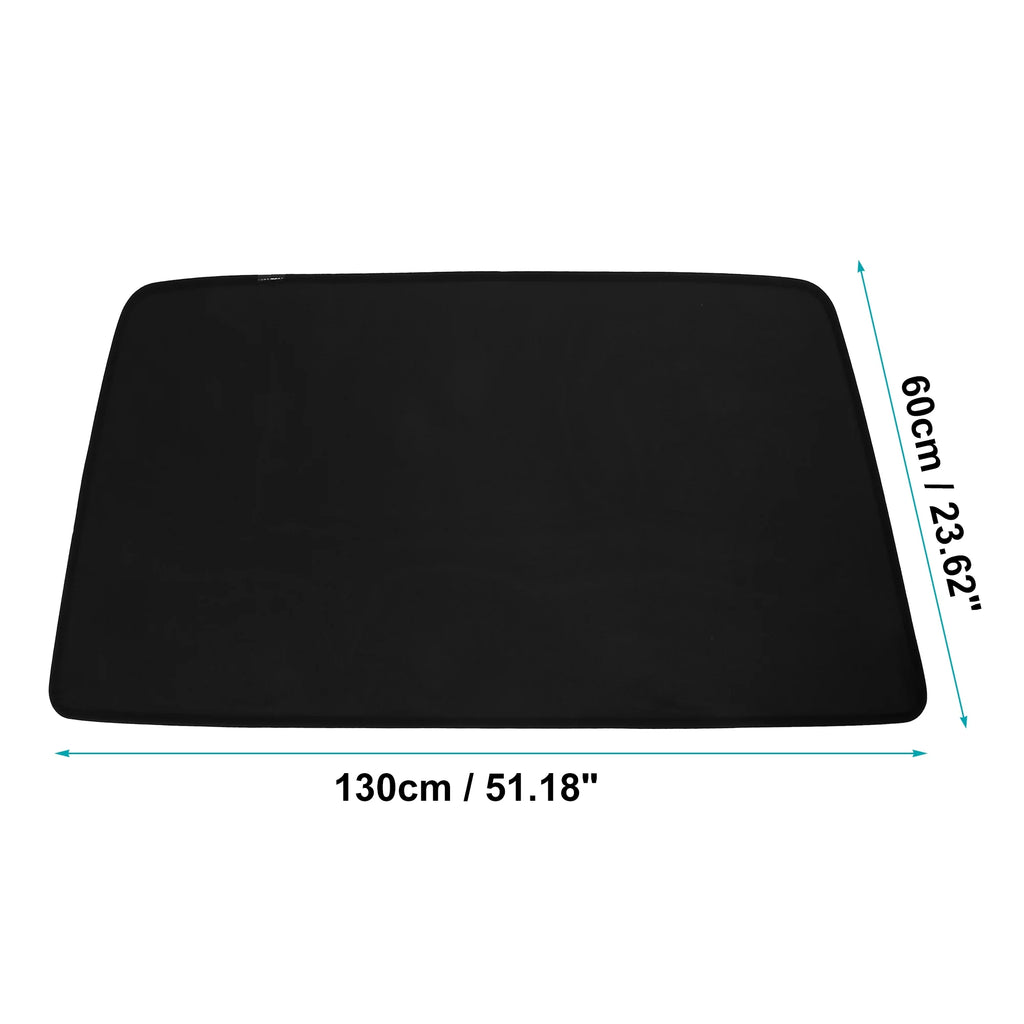 Black Foldable Sunroof Cover Net for Tesla Model X A42814