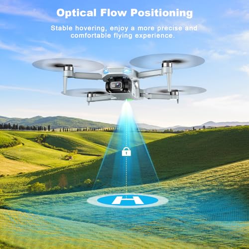 2K HD FPV Drone with Camera, Brushless Motor, 2 Batteries, Foldable N729819