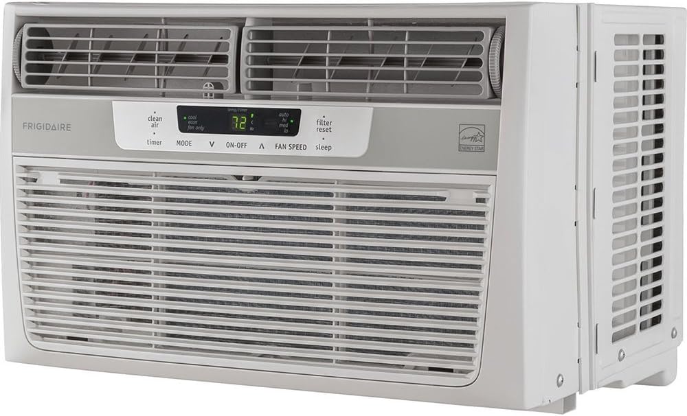 8,000 BTU Window-Mounted Air Conditioner with Remote Control L61427