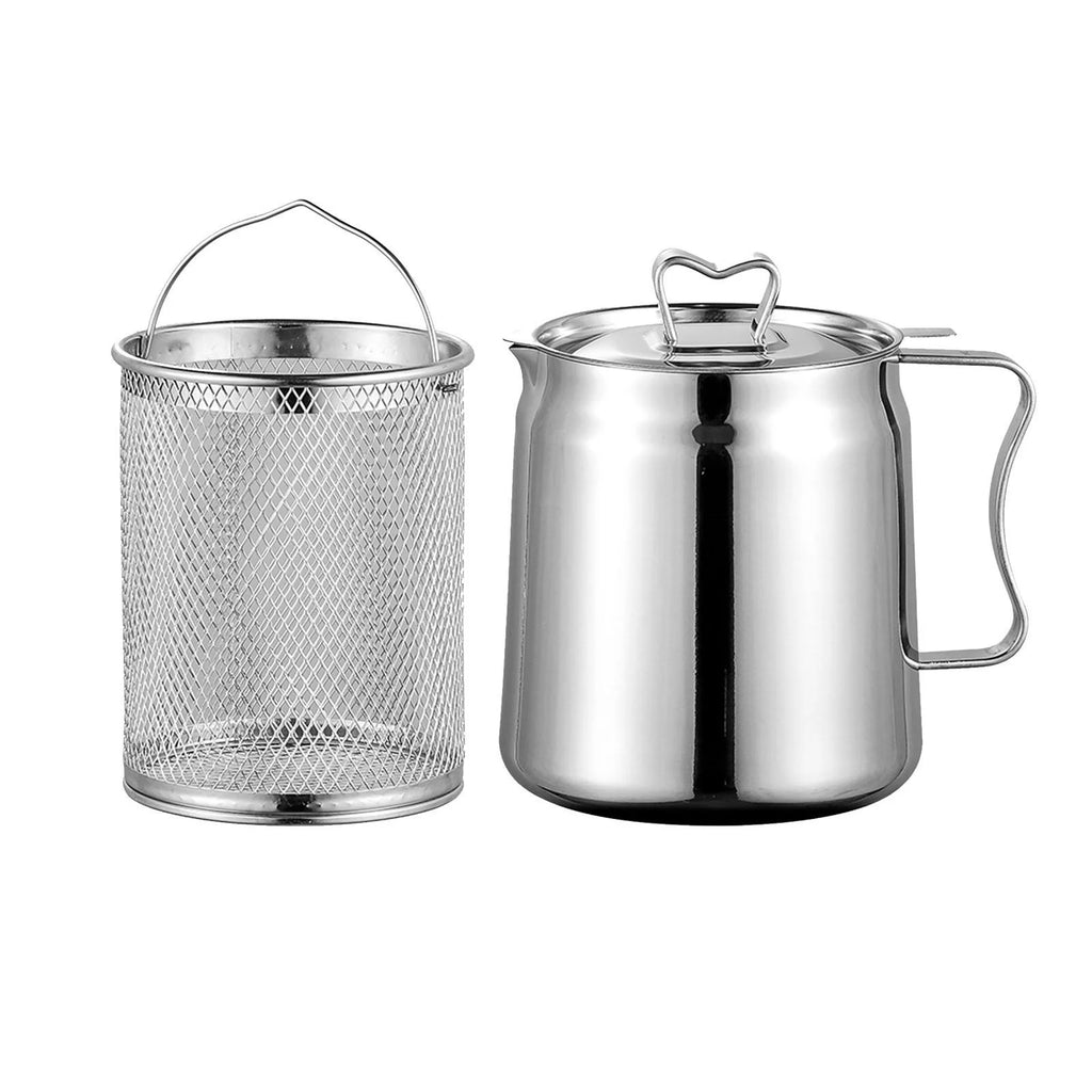 Stainless Deep Fryer Oil Container Tank 2.0L P61716