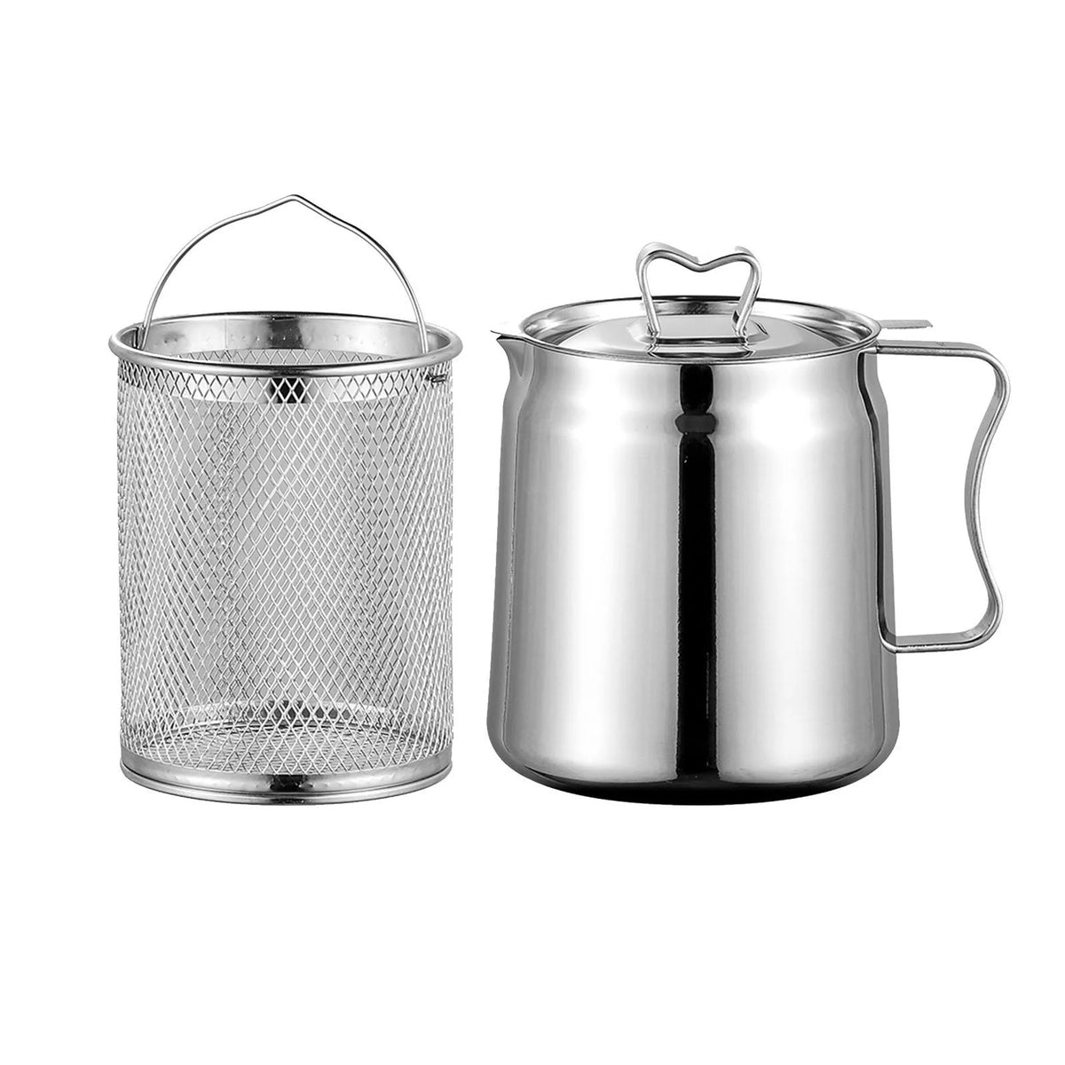 Stainless Deep Fryer Oil Container Tank 2.0L P61716
