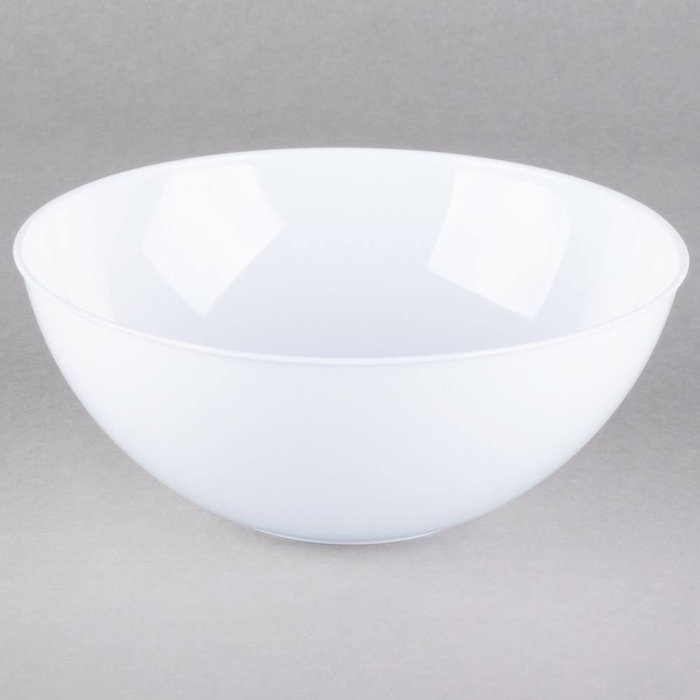 60 oz White Plastic Disposable Bowls U7067