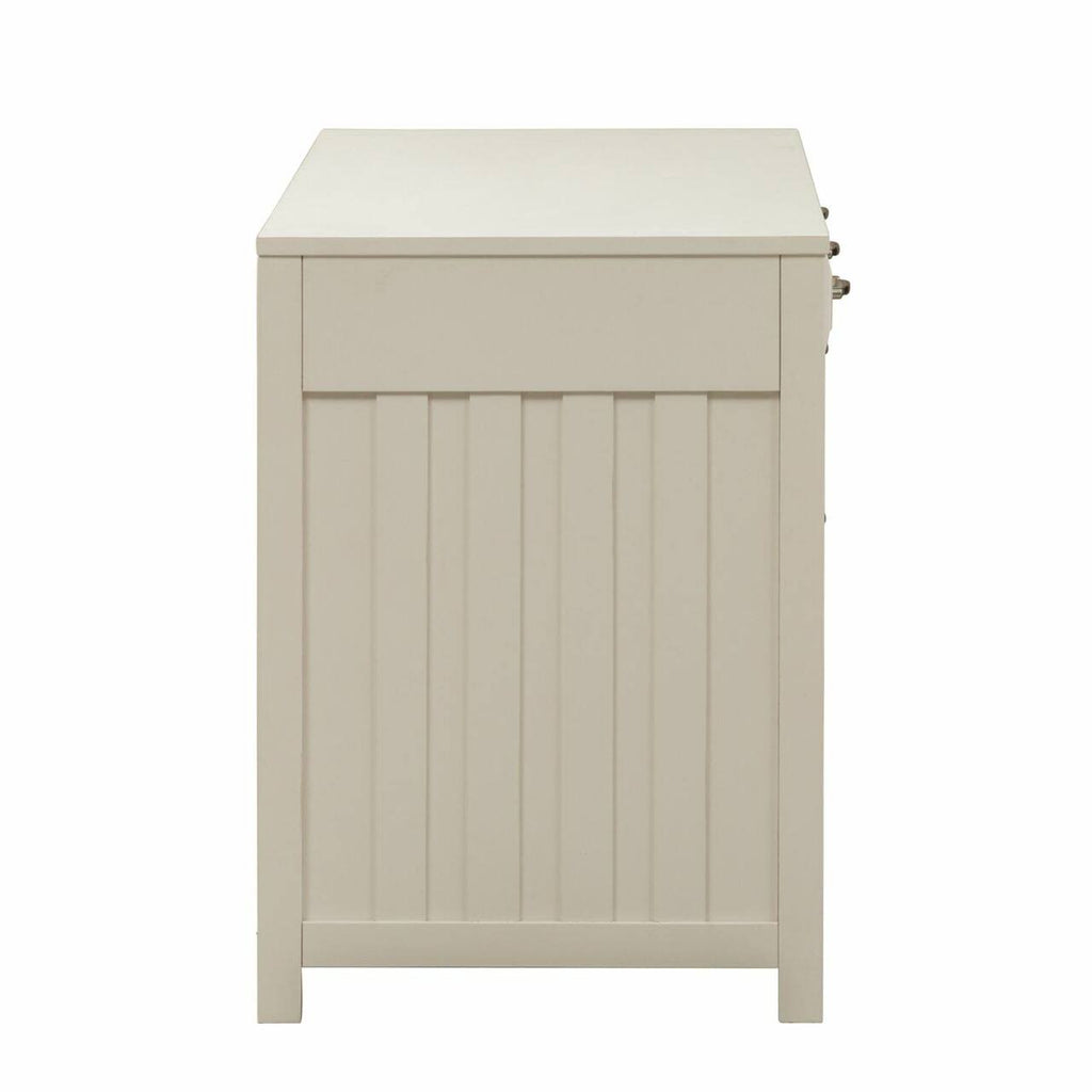 White Computer Credenza A9141
