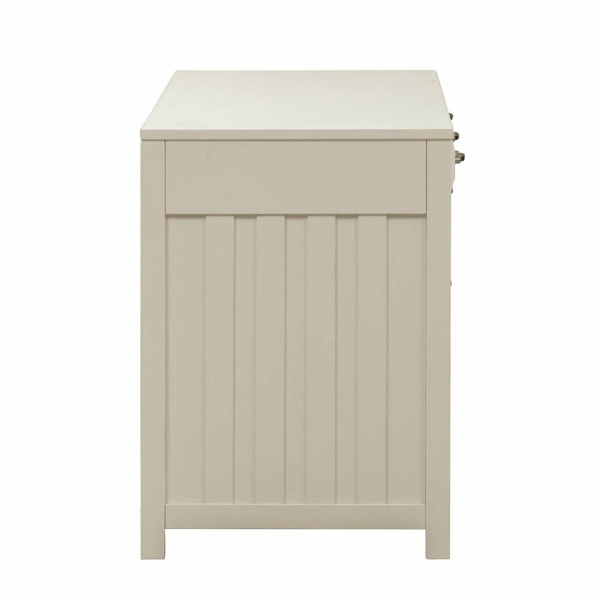 White Computer Credenza A9141