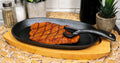 Cast Iron Sizzling Fajita Skillet Set with Base F6370