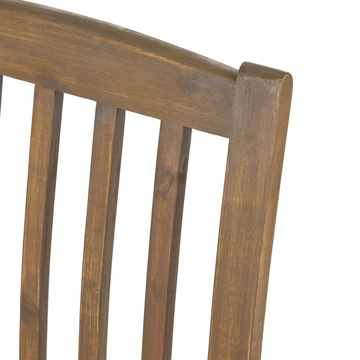 Acacia Wood 5 Piece Dining Set with Cushion O4532