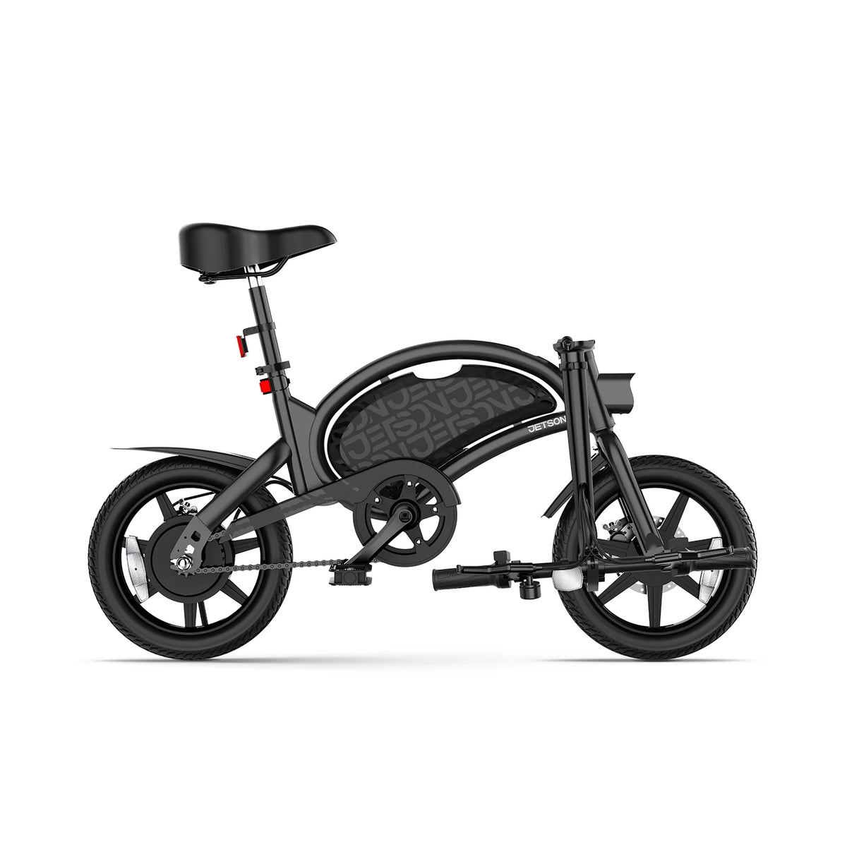 Black Folding Electric Bike L6054