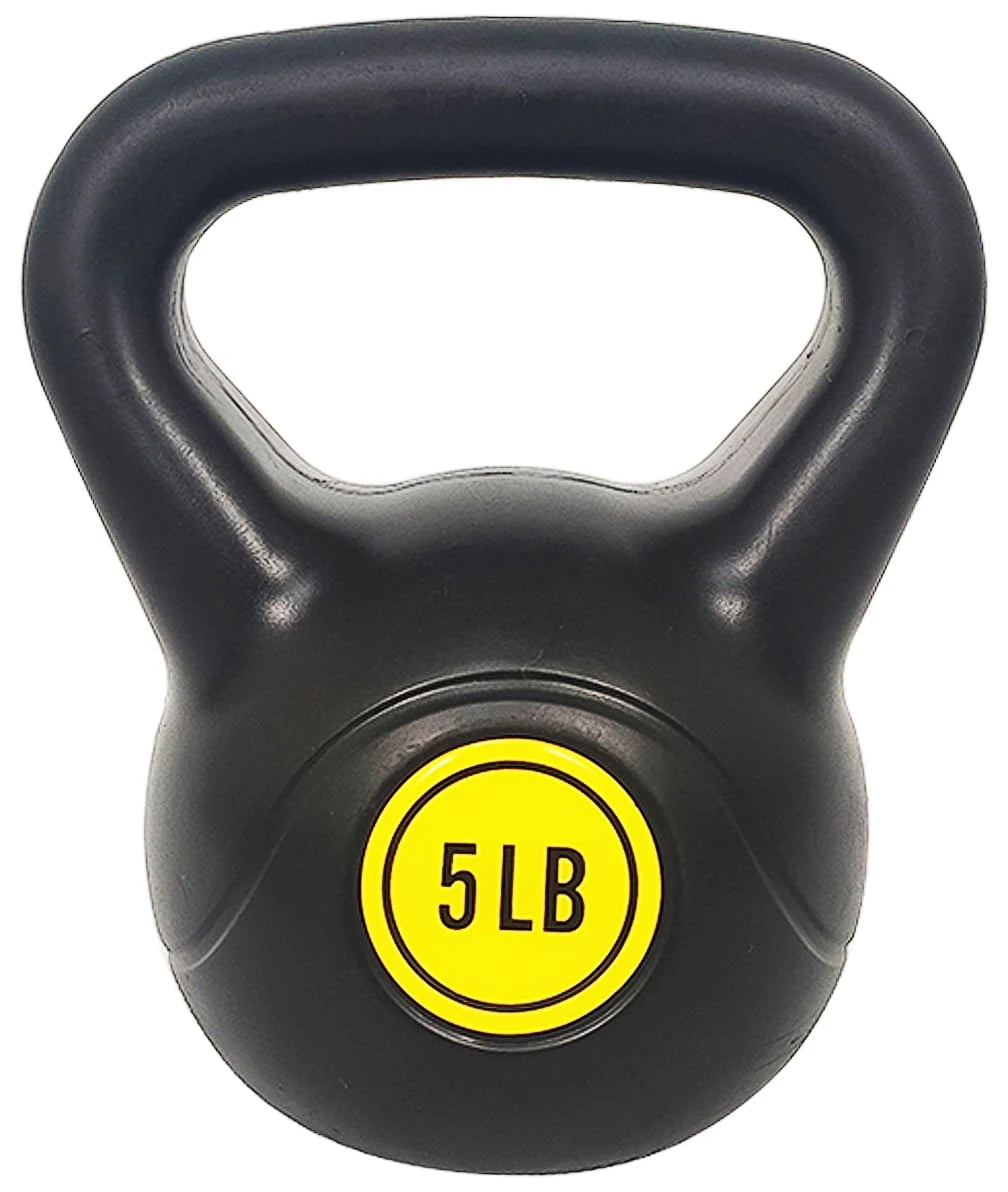 Wide Grip Kettlebell Set, 5lb, 10lb, and 15lb J167028