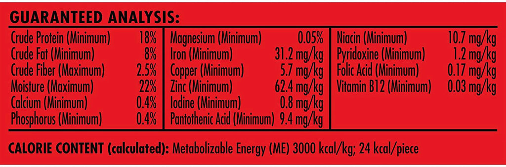 Soft & Chewy Beef Dog Treats 25 Ounces V99471