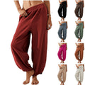 Loose Wide Leg Casual Pants B2440
