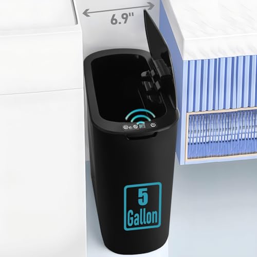 Black Automatic Motion Sensor Trash Can B439196