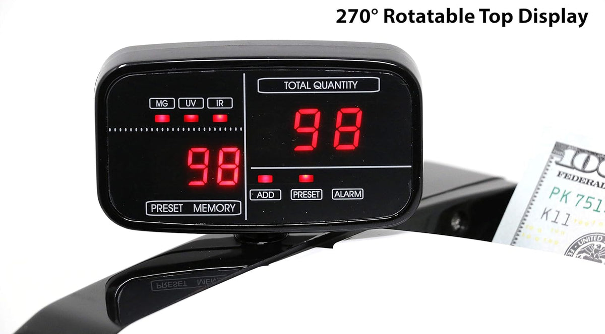 Money Counter with UV/MG/IR Counterfeit Bill Detection S44698