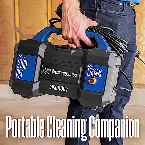 Electric Pressure Washer, 2100 Max PSI 1.76 Max GPM S290126