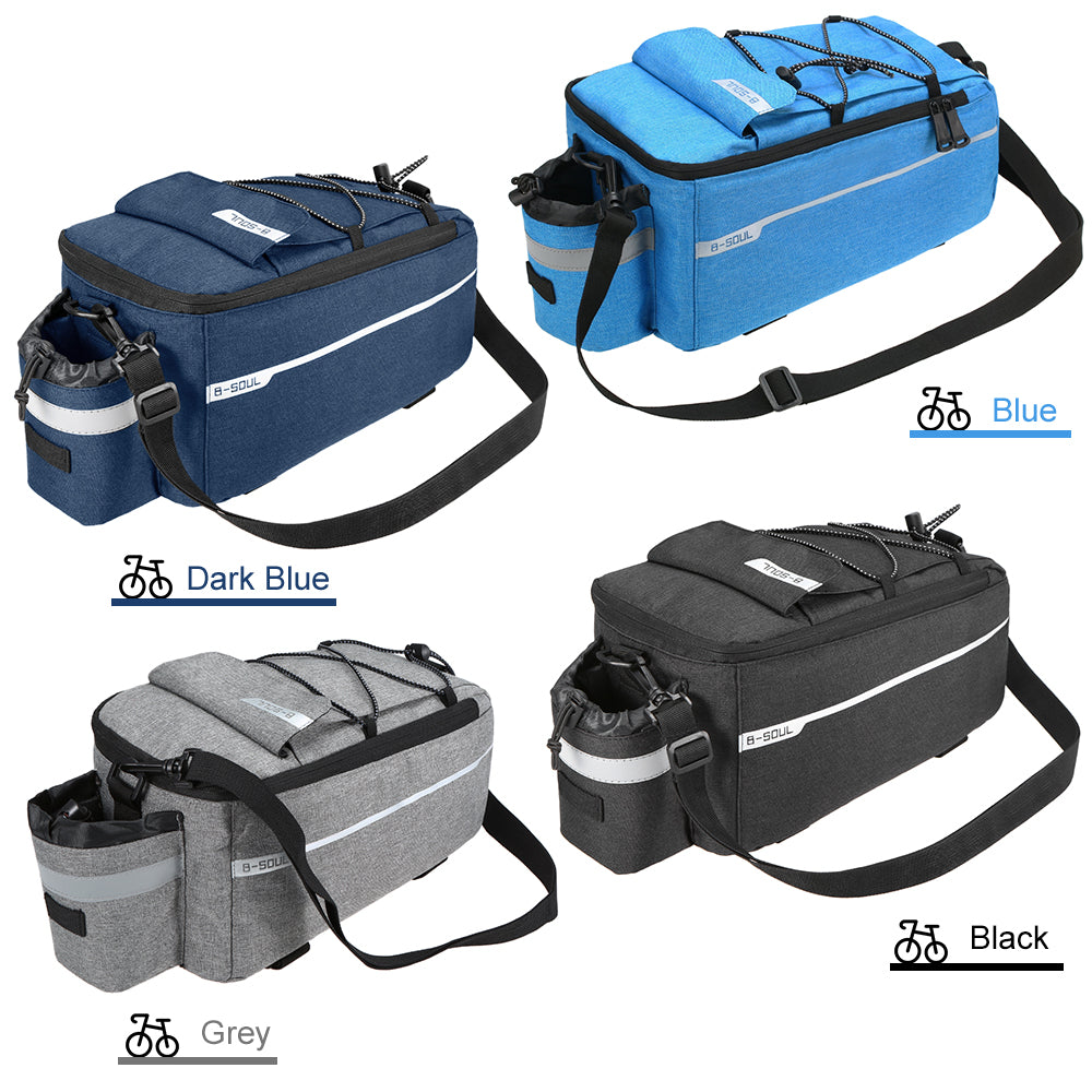 Bike Pannier with Holes Reflective Insulated Trunk Bag N971