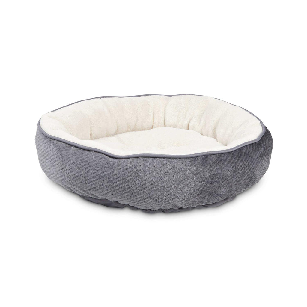 Textured Round Cat Bed Q434