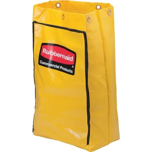 Cleaning Tools Cart Waste Bag 24.3 gal Vinyl Yellow U234634