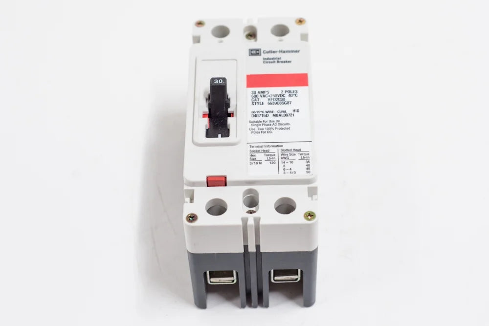 2P 25A Molded Case Circuit Breaker F879258