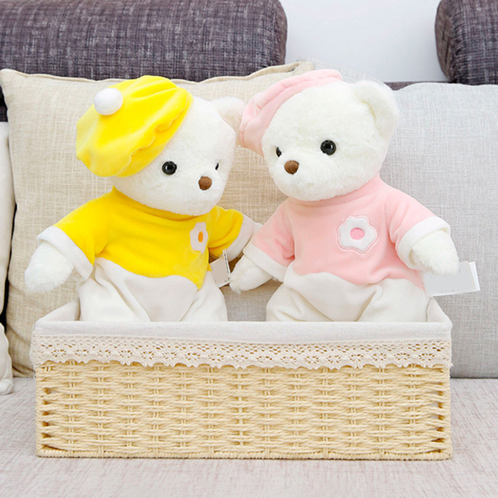 Colorful Egg Yolk Cap Design Plush Doll R934108