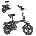 Peak 500W 23MPH Folding Electric Bike 48V 12AH D799655