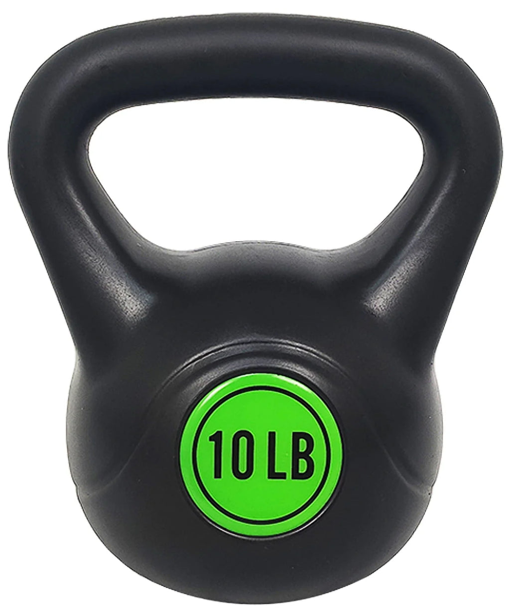 Wide Grip Kettlebell Set, 5lb, 10lb, and 15lb J167028