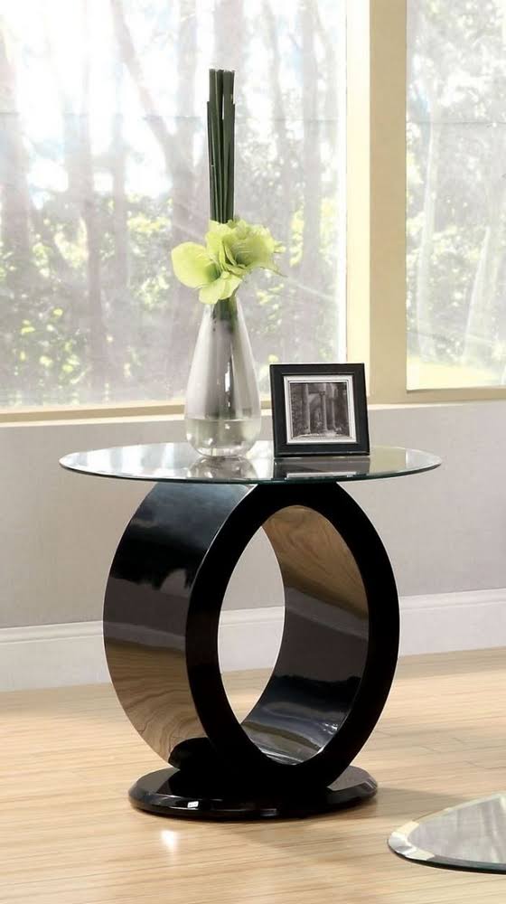 Black End Table F605