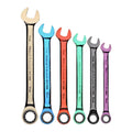 Ratcheting Combination Wrench Set, 6-Piece T39978