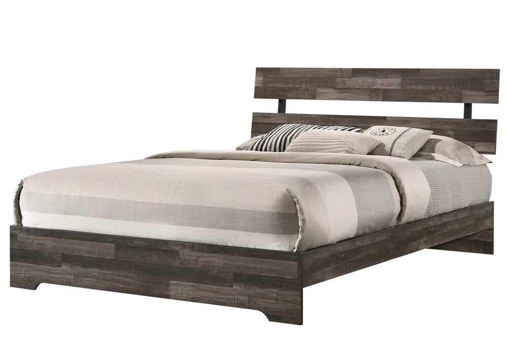3pc Full Size Platform Bedroom Set D558