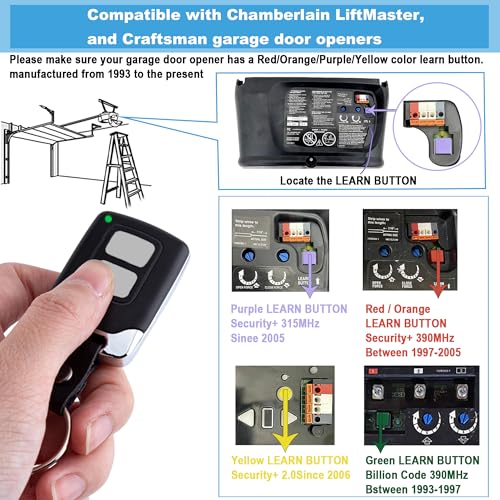 Garage Door Opener Remote V433