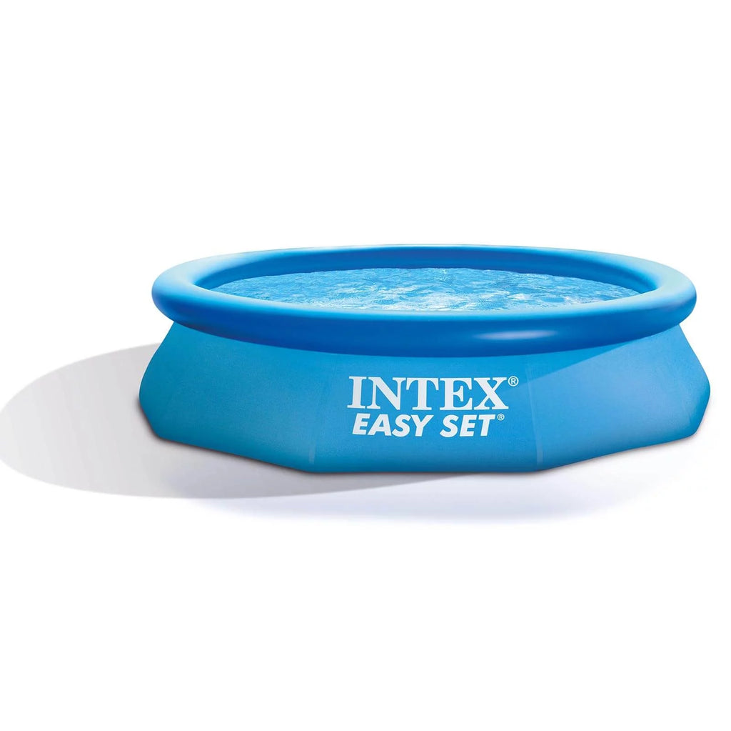 10ft Round Pool Cover & Easy Set Inflatable Pool E271