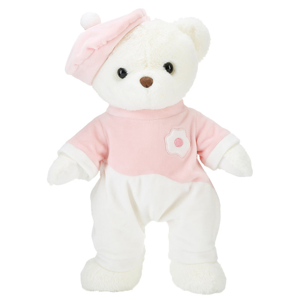 Colorful Egg Yolk Cap Design Plush Doll R934108