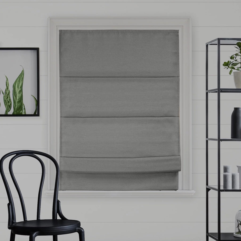 Cordless Blackout Roman Shade 31"W X 64"H A3273