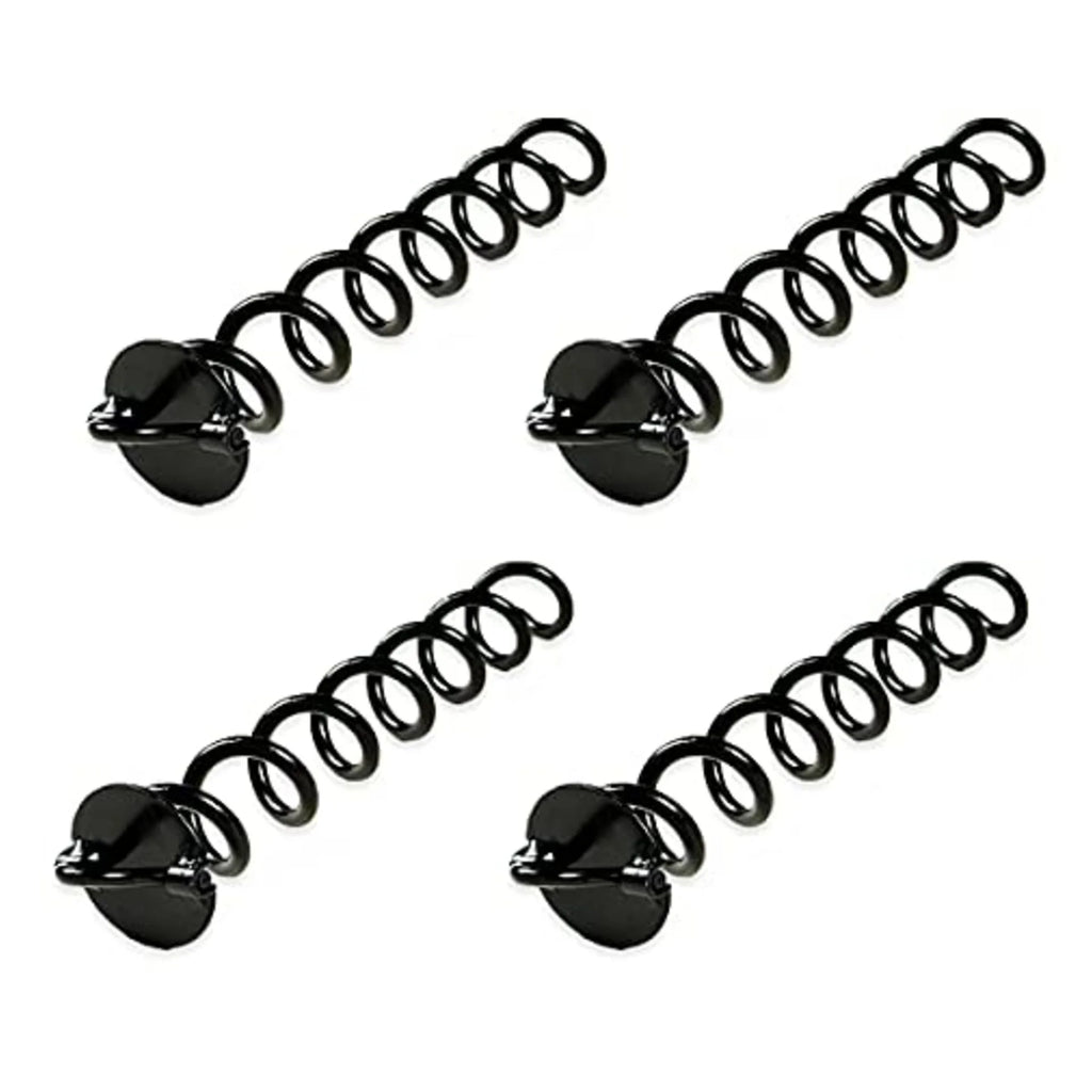 4 Pack Spiral Tie Out Stake Ground Anchor for Dogs, Tents and Trees F310