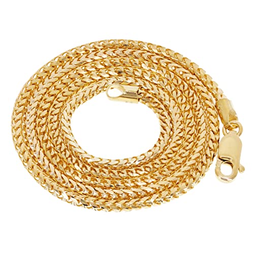 14k Gold Franco Chain Necklace E74034