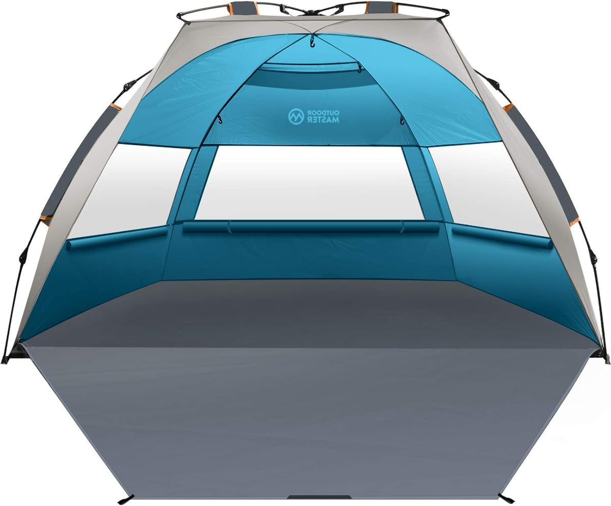 4 Person Pop Up Beach Tent with UPF 50+ UV Protection I155714