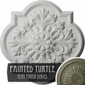 20 inch x 1 3/4 inch Hand-Painted Ceiling Medallion R749714