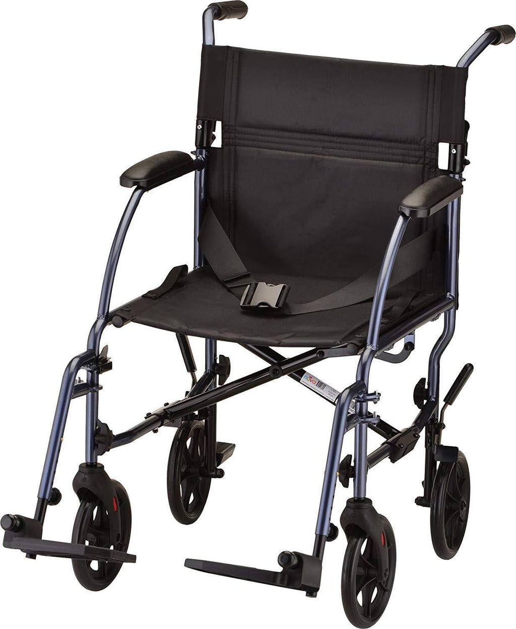 Blue Lightweight Transport Chair V7098
