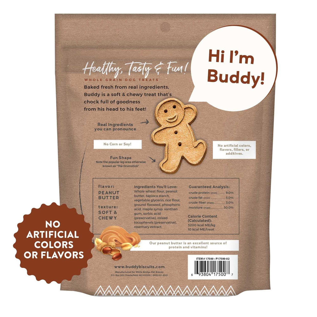 Peanut Butter Soft and Chewy Dog Treats H5447