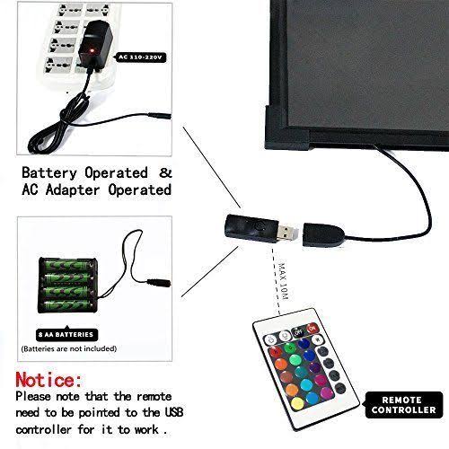 LED Message Writing Board with 8 Colors Markers A893