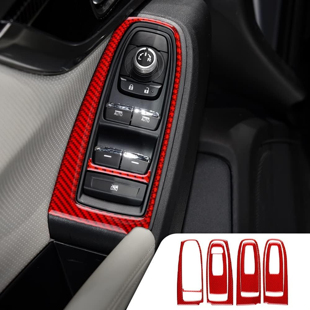 Carbon Fiber Window Switch Cover Pack of 2 F403