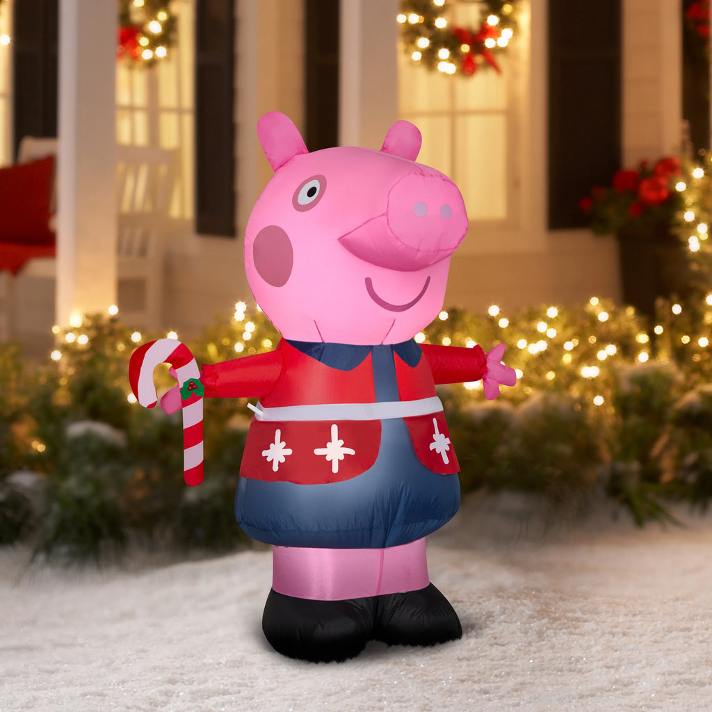 Peppa Pig Inflatable Christmas Decoration Z729
