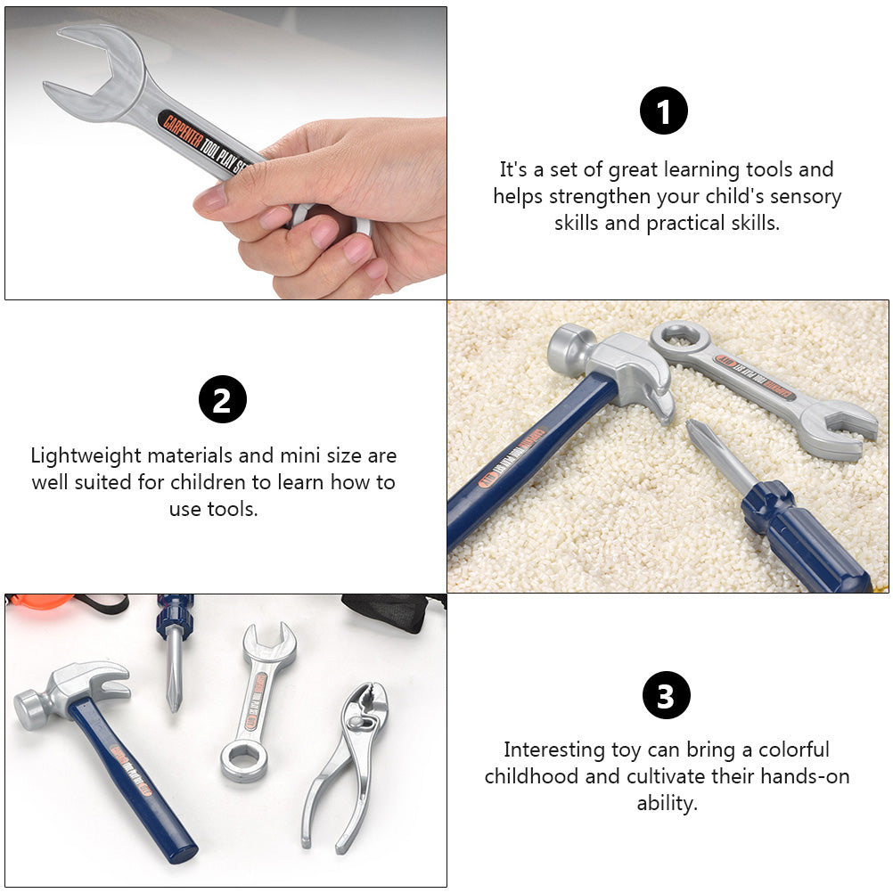 6PCS Kids Play House Toy Simulation Repair Tool T764556