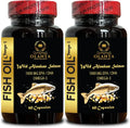 Wild Alaskan Salmon Oil Omega-3 Fish Oil Supplements 120 Capsules B876661