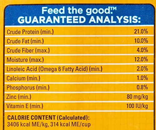 40 lb. Bag High Protein Dry Dog Food Beef and Lamb Flavor Kibble H558245