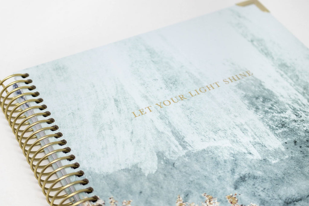 Crystal Blue Hard Cover Vision Planner G70232