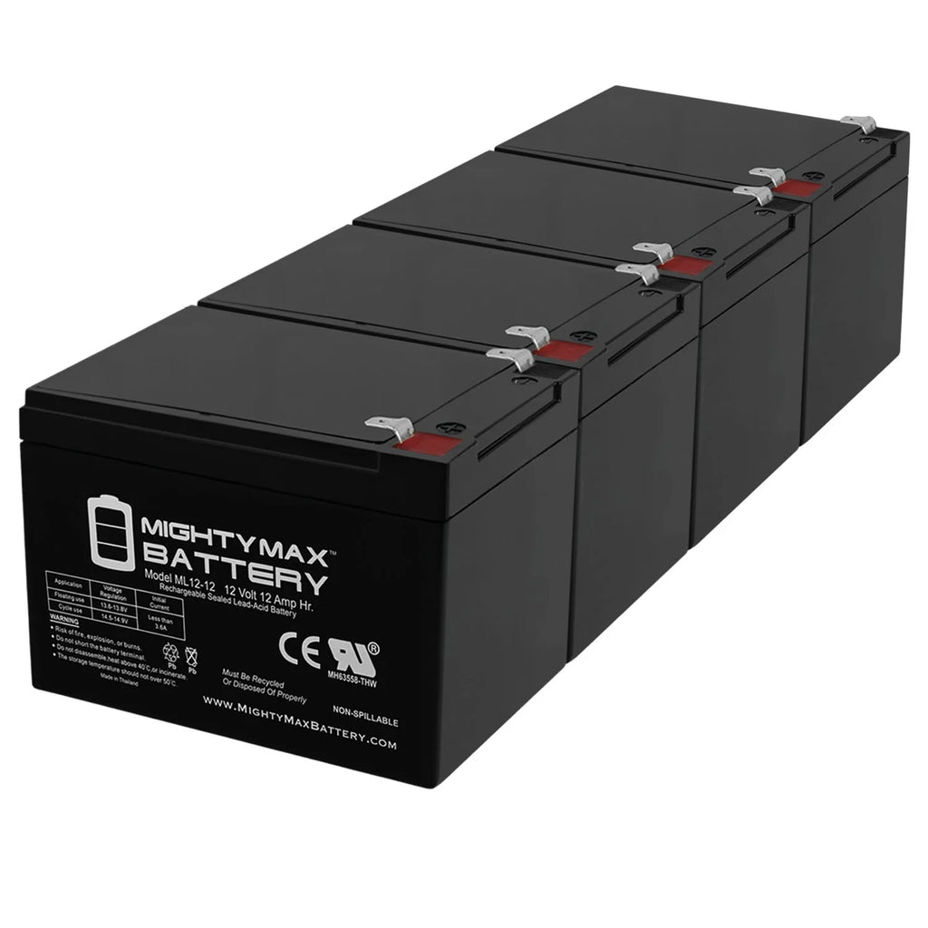 12V 12AH Deep-Cycle Rechargeable Battery C4672