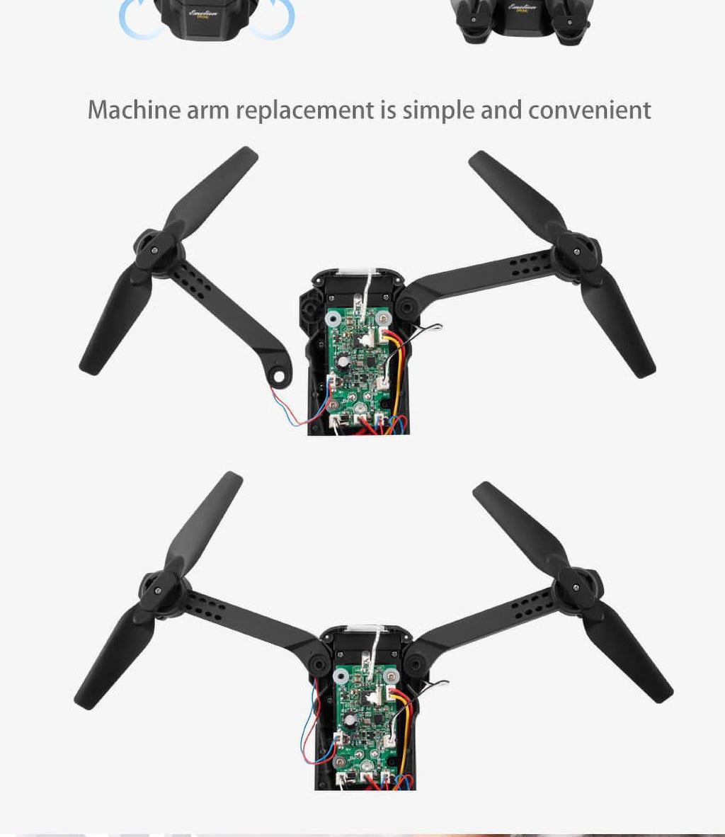 4K Folding Drone Quadcopter with Adjustable Camera A241