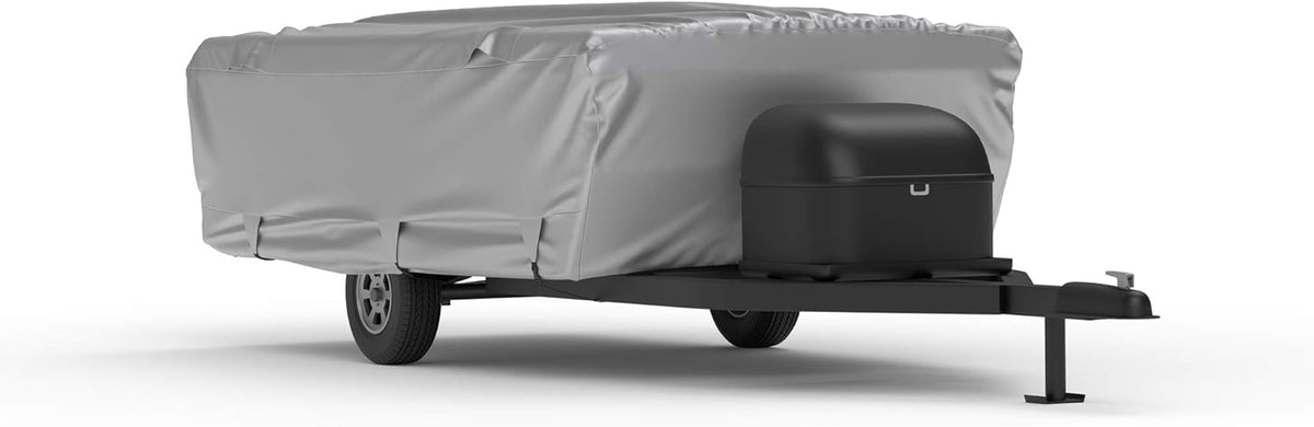 Weatherproof RV Cover for 18' - 20' Pop Up Trailer with Fleece Lining P697